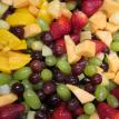 Delicious fruit salad at Passover meal!